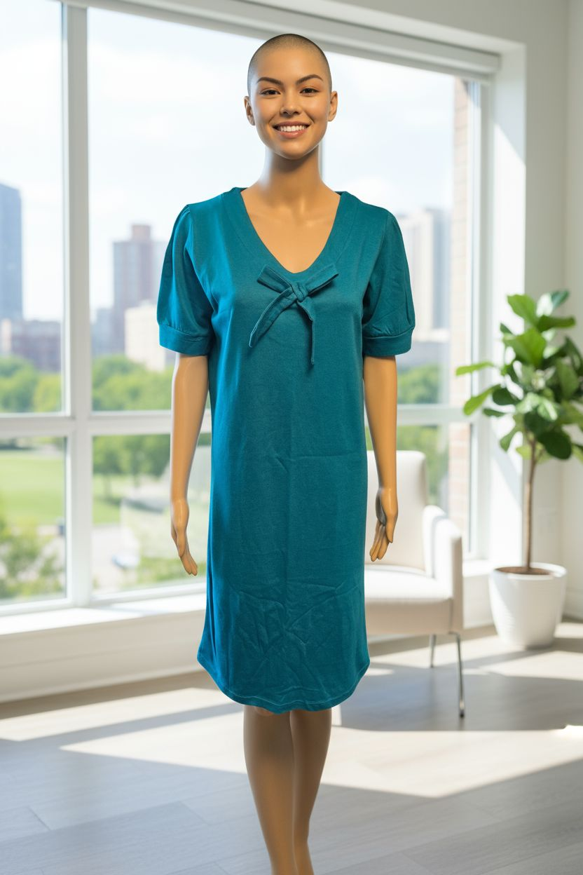 NEW Ladies Jumper dress Short Sleeve Size 14, 22 Cotton Length 42"