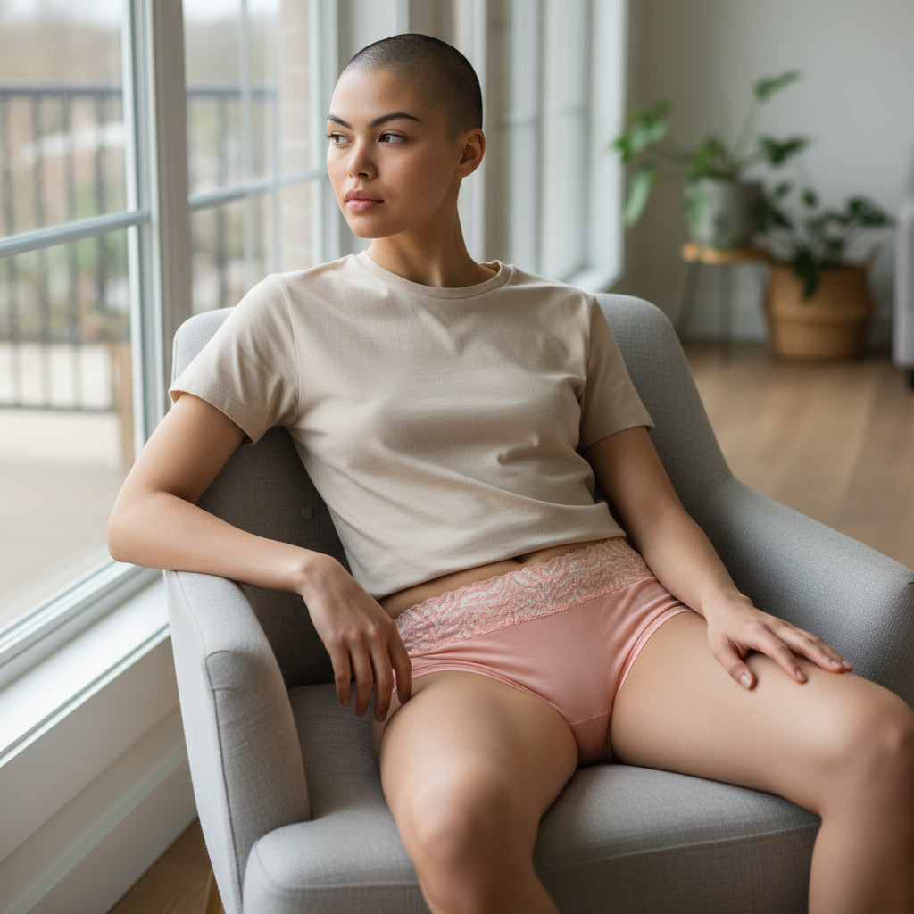 Women's Brazilian Knickers Brief Lace Trim - Size 6, 10, 12/14